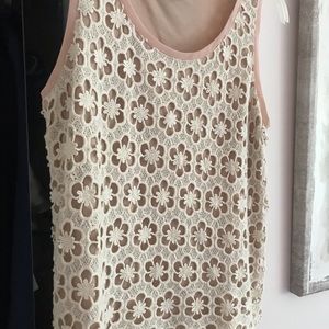 Layered lace top